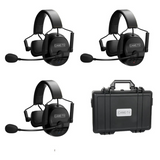 CAME-TV KUMINIK8 Duplex Digital Wireless Intercom Headset - Single Ear 3 Pack
