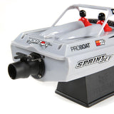 Sprintjet 9" Self-Righting Deep-V Jet Boat Brushed RTR