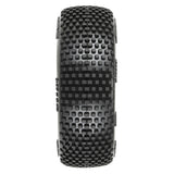 PRO1031712 1/14 Hole Shot 3.0 F/R Tire MTD 12mm Yellow Velocity (4): Typhon GROM