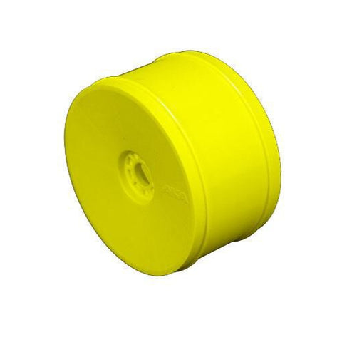 AKA24102Y 1/8 EVO Wheels, Yellow (4): Truggy