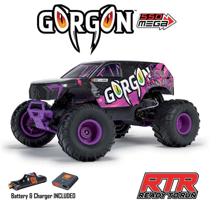 ARA3230ST4 ARRMA 1/10 ARRMA GORGON Purple (Battery & Charger Included)