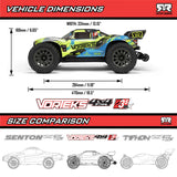 1/10 VORTEKS 223S DSC 4X4 RTR Brushless Stadium Truck