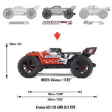 Arrma 1/10 KRATON 4X4 4S V2 BLX Speed Monster Truck RTR