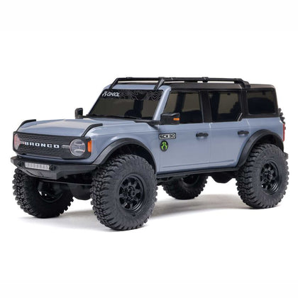 Axial 1/30 SCX30 Ford Bronco 4X4 RTR Brushed Rock Crawler Gray