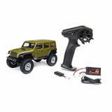 Axial 1/24 SCX24 Jeep Wrangler JLU 4X4 Rock Crawler Brushed RTR