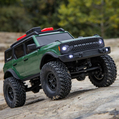 Axial 1/24 SCX24 Ford Bronco 4X4 RTR Brushed Rock Crawler (Battery & Charger Included)