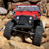 Axial 1/10 Axial SCX10 III Jeep CJ-7 Red