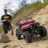 Axial 1/10 Axial SCX10 III Jeep CJ-7 Red