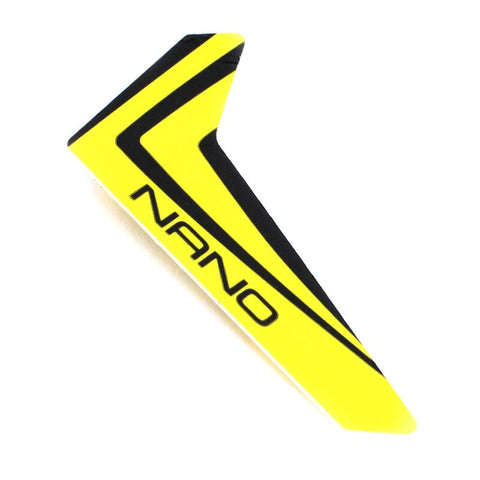 BLH3320 Yellow Vertical Fin with Decal: Nano CP X