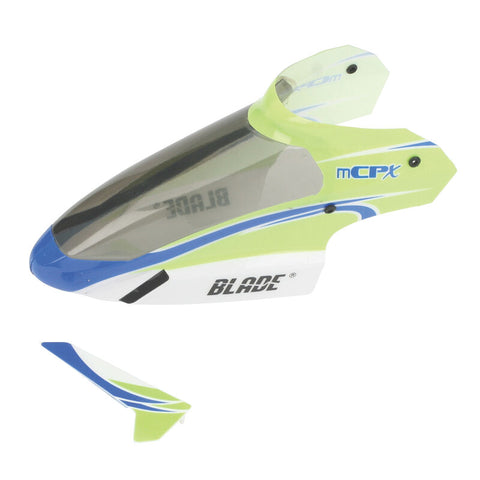 BLH3519 Complete Green Canopy with Vertical Fin, mCP X