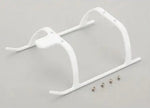 BLH3706W White Landing Gear Set, 130 X
