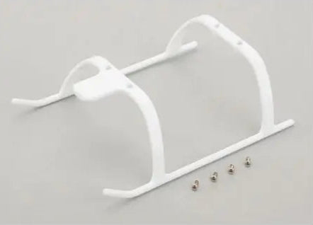BLH3706W White Landing Gear Set, 130 X