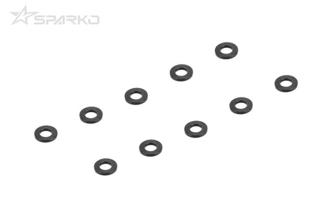 F81051OP Plastic steering Shim 1mm POM (10pcs)