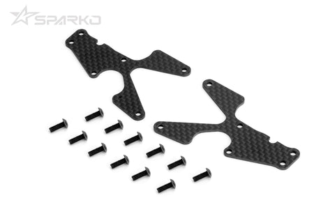 F83006-20OP Carbon Front Arm covers 2.0mm - 2pcs