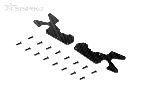 F83023-20OP F8T Carbon Front Arm covers 2.0mm - 2pcs