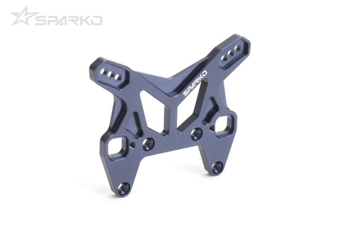 F84009 7075 Aluminum Front Shock Tower (Dark Blue)