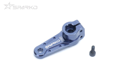 F84036OP 7075 Aluminum Servo Horn Steering-25T (Dark Blue)