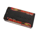 Gens Ace Redline Series 4000mAh 7.6V 130C 2S HardCase HV Shorty Lipo Battery With 5.0mm Bullet LCG