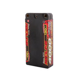 Gens Ace Redline Series 4000mAh 7.6V 130C 2S HardCase HV Shorty Lipo Battery With 5.0mm Bullet LCG