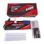 Gens Ace G-Tech 5300mAh 7.4V 60C 2S1P HardCase Lipo Battery Pack With EC5