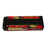 Gens Ace Redline Series 5800mAh 7.6V 130C 2S HardCase HV Lipo Battery With 5.0mm Bullet