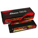 Gens Ace Redline Series 5800mAh 7.6V 130C 2S HardCase HV Lipo Battery With 5.0mm Bullet