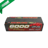 Gens Ace Redline Series 6000mAh 15.2V 130C 4S HardCase HV Lipo Battery