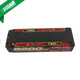 Gens Ace Redline Series 8200mAh 7.6V 130C 2S HardCase HV Lipo Battery