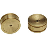 HRASXTF265H Brass Wheels Only, 26.5mm (2): SCX24