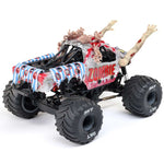 LOS01026T4 1/18 Mini LMT Zombie 2S 4X4 RTR Brushed Monster Truck (Battery & Charger Included)