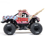 LOS01026T4 1/18 Mini LMT Zombie 2S 4X4 RTR Brushed Monster Truck (Battery & Charger Included)
