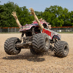 LOS01026T4 1/18 Mini LMT Zombie 2S 4X4 RTR Brushed Monster Truck (Battery & Charger Included)
