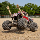 LOS01026T4 1/18 Mini LMT Zombie 2S 4X4 RTR Brushed Monster Truck (Battery & Charger Included)