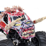 LOS01026T4 1/18 Mini LMT Zombie 2S 4X4 RTR Brushed Monster Truck (Battery & Charger Included)