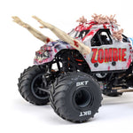 LOS01026T4 1/18 Mini LMT Zombie 2S 4X4 RTR Brushed Monster Truck (Battery & Charger Included)