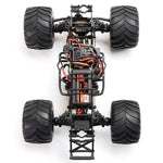 LOS01026T4 1/18 Mini LMT Zombie 2S 4X4 RTR Brushed Monster Truck (Battery & Charger Included)