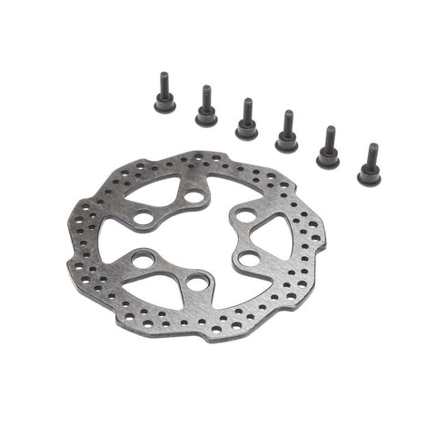 LOS262010 Steel Front Brake Rotor w/Screws: PM-MX