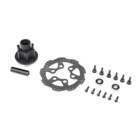 LOS262013 Complete Front Hub Assembly: PM-MX