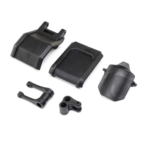 LOS264001 Pull Rod, Knuckle & Skid Plates: PM-MX
