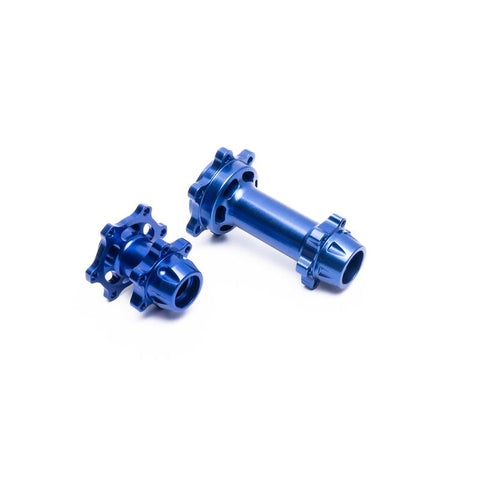 LOS362001 Aluminum Hub Set, Machined, Blue: PM-MX