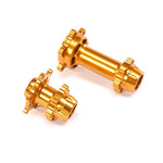 LOS362004 Aluminum Hub Set, Machined, Gold: PM-MX