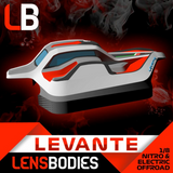 Lensbodies Levante 1/8 Offroad Buggy Body - Standard