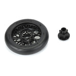 PRO1022210 1/4 Supermoto Tire Front MTD Black Wheel: PM-MX