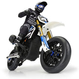 PRO1022210 1/4 Supermoto Tire Front MTD Black Wheel: PM-MX