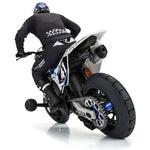 PRO1022310 1/4 Supermoto Tire Rear MTD Black Wheel: PM-MX