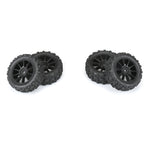 Badlands MX 1.9" Buggy Tires MTD Mach-10 Black Wheels: Typhon GROM