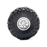 PRO1025110 1/30 Baja Pro X Front/Rear Mounted Chrome Beast (4): Axial SCX30