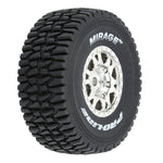 PRO1025310 1/16 Mirage TT F/R Tires MTD 12mm Silver Impulse (4): Mojave Grom