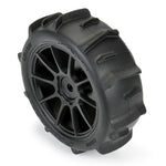 PRO1031010 1/14 Dumont F/R Tires MTD 12mm Black Mach-10 (4): Typhon GROM