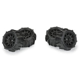 PRO1031110 1/18 Dumont F/R Tires MTD 12mm Black Raid (4): Granite GROM